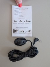 Universal 3.5mm Car Outdoor Microphone Jack - Clip/Sticker, Long Cable