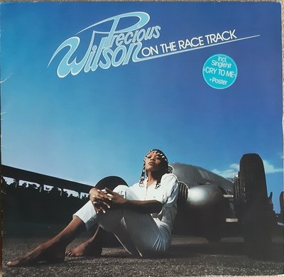 PRECIOUS WILSON - On The Race Track  ; LP 1980 ; D ; Funk / Soul