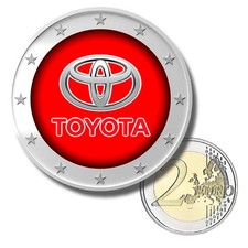 SALE - 2 Euro Farb-Edition "TOYOTA" - 2 Euro Color-Edition - bankfrisch