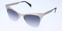Italia Independent I I Mod Metal 0504 Silver 51/19/140 Damen Sonnenbrillen
