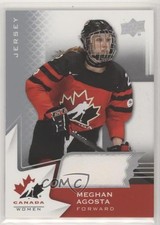 2020-21 Upper Deck Team Canada Juniors Women's WC Jerseys Meghan Agosta #69 0ek2