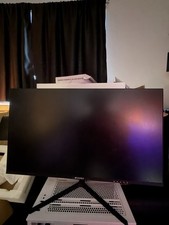 SANSUI Gaming Monitor 100Hz LCD HDMI DP Black