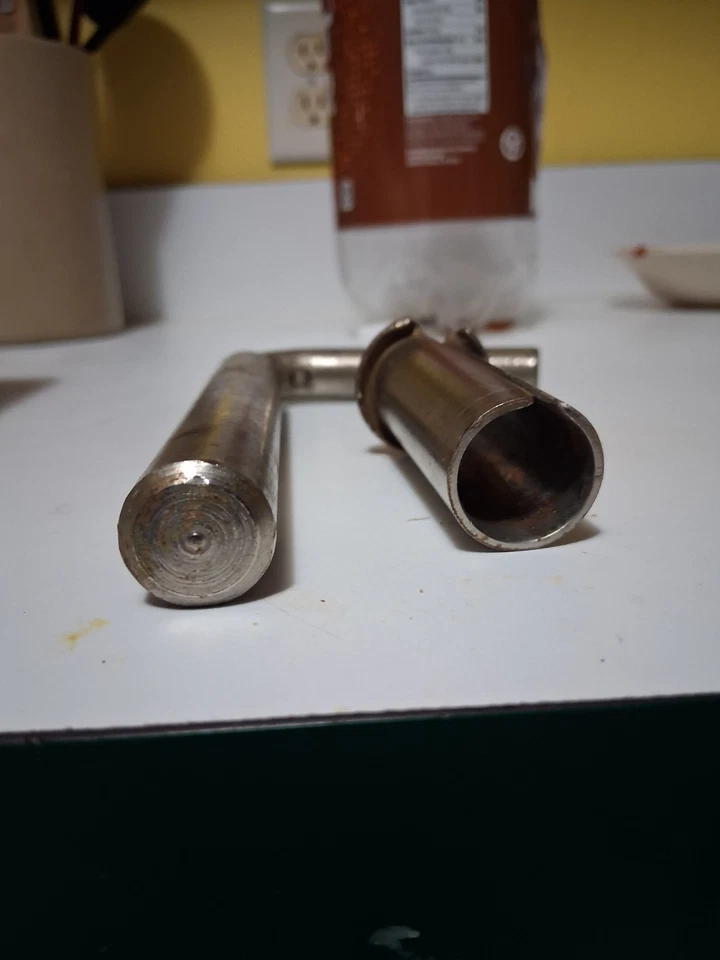 Bicicleta de preguerra Lucky 7 postes y cuña Colson otros placa de níquel Foto 2 de 2