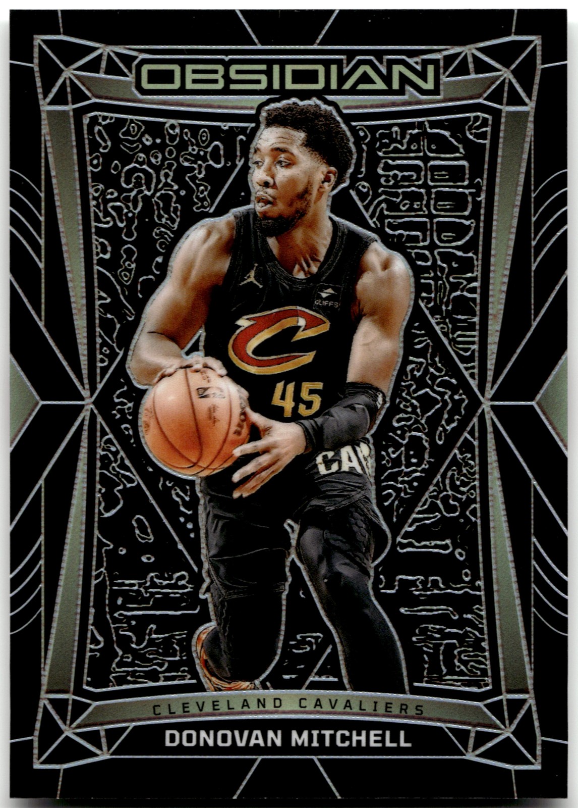 2023-24 Panini Obsidian #94 Donovan Mitchell