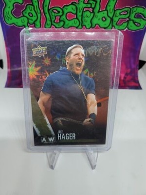 2021 upper deck aew red dynamite #19 jake hager 1st Edition