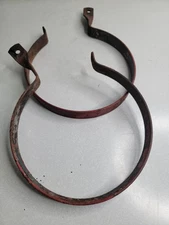Gravely L8 Lawn Tractor Fuel Tank Straps Metal Gas Tank Mounting Bands Used OEM