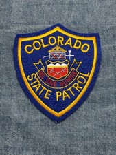 Colorado State Patrol Collectable Iron-On Pat...