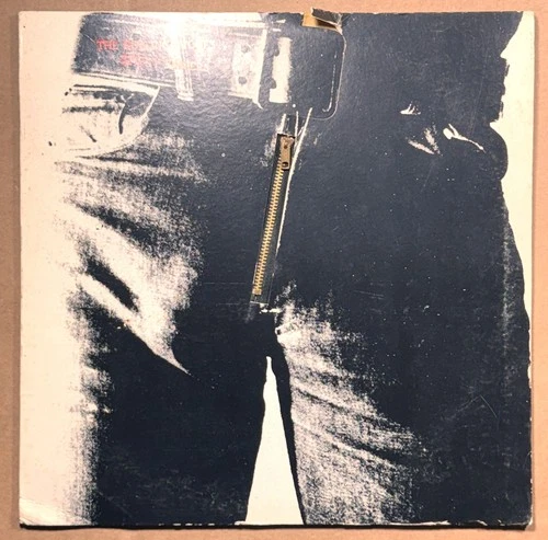 Vintage 1971 THE ROLLING STONES COC 59100 STICKY FINGERS LP Zipper