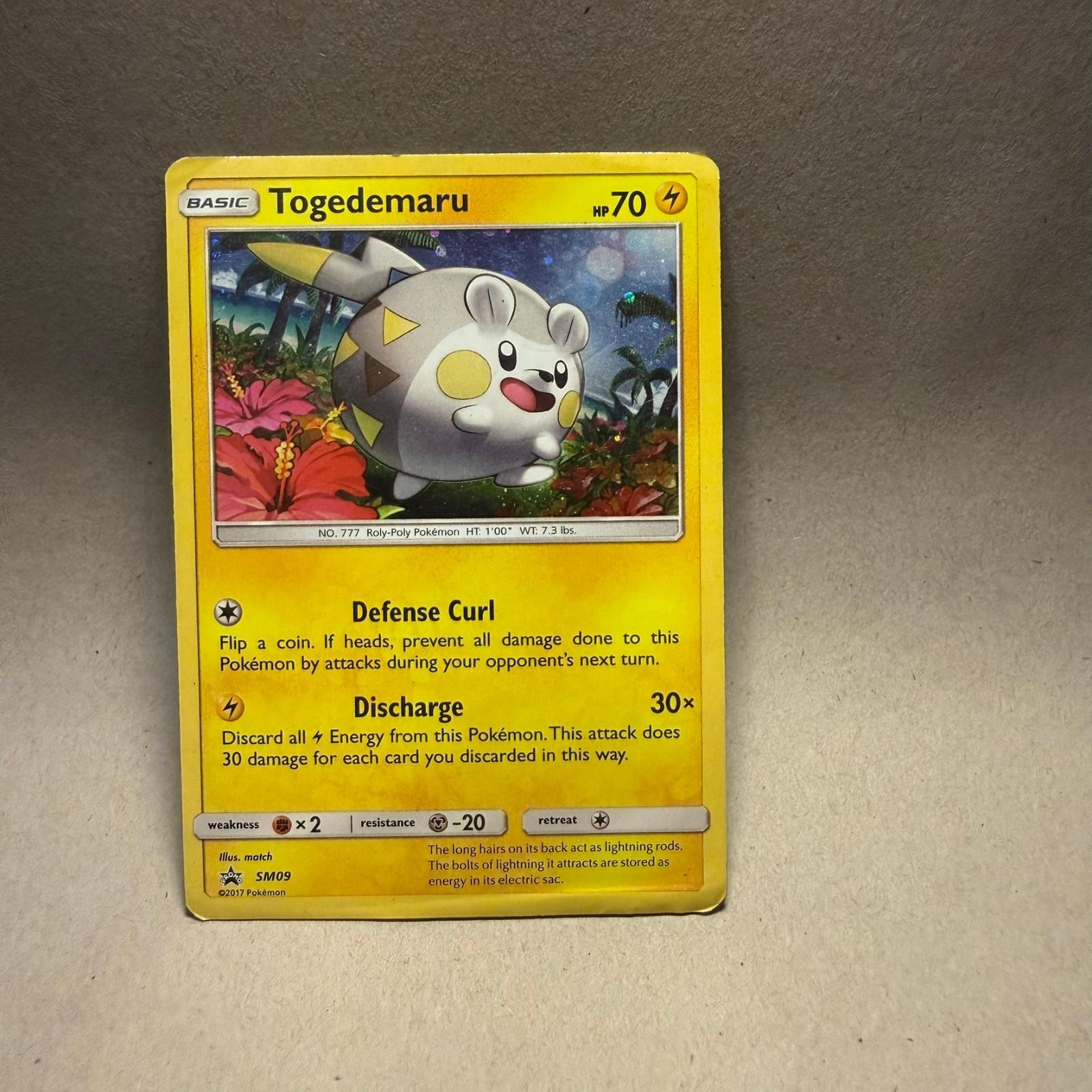 TOGEDEMARU - SM09 SUN & MOON PROMO HOLO PROMO HP