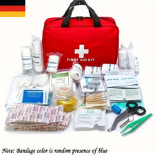 Verbandtasche Erste Hilfe Kiste Notfallset Verbandkasten Auto Kfz DIN 13164:2022