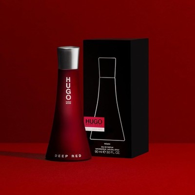 Hugo Boss Deep Red EDP 3.0oz    Sexy Spicy Women s Perfume NEW