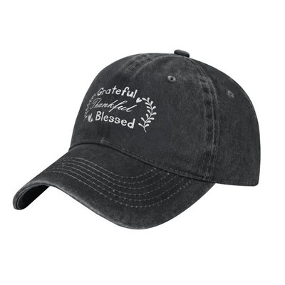 Grateful Thankful Blessed (3) Unisex baseball cap outdoor casual baseball hats