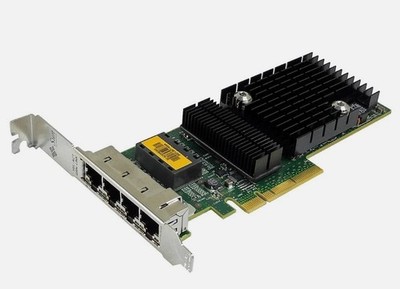 Sun Micro ATLS1QGE PCIe Quad Port Network Adapter 501-7606-06 Low Profile