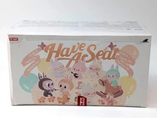 POP MART LABUBU - BRAND NEW - HAVE A SEAT - SEALED BLIND BOX CASE SET OF 6 -