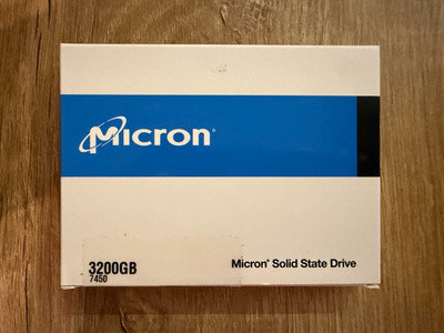 NEW Micron 7450 MAX 3.2TB U.3 NVMe MTFDKCC3T2TFS-1BC1ZABYY   B2B ONLY/EU VAT ID