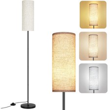 Dimmable LED Floor Lamp, 3 Color Temps, Tall Standing Lamp for Living Room