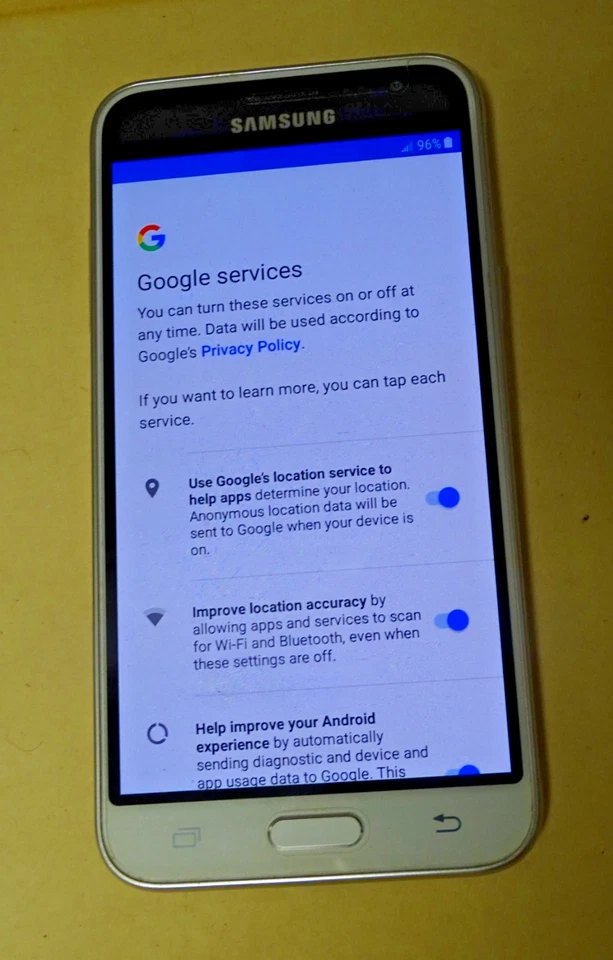 Samsung Galaxy Amp Prime Smartphone Cricket Android Used Mobile Phone - Image 4 of 4