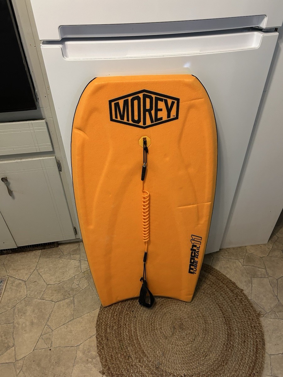 🔥Morey Orange Dragon Boogie Board Mach 11 Tube Rail 42