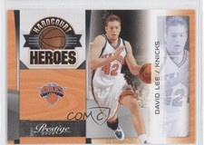 2009-10 Panini Prestige Hardcourt Heroes David Lee #14 0qr0