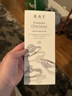 Kay Jewelers Neil Lane 14k White Gold Diamond Halo Sapphire Ring Set 6 — photo 10