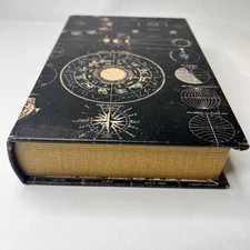 Book Safe Secret/Hidden/Conceal Storage Astronomical Decor 8.25x5x1.5 Inside Sm