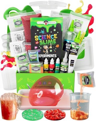 Original Schreibwaren Science of Slime Kit, Schleimbastelset für Kinder