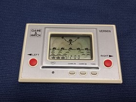 Nintendo Game & Watch Vermin MT-03 Wide Screen with Box Tested