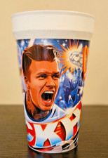 2026 McDonald's FIFA World Cup David Beckham Collector Cup Adult Meal Opened Pkg