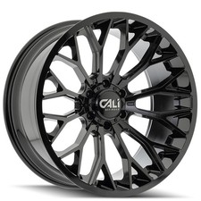 Gloss Black Cali Off-road Wheels 9119 Evoke 20x10 Rims 4pcs D4 Gloss Black Cali Off-road Wheels 9119 Evoke 20x10 Rims 4pcs D4