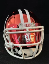 Indiana University Hoosiers Chrome Mini BI0 Championship visor with clips