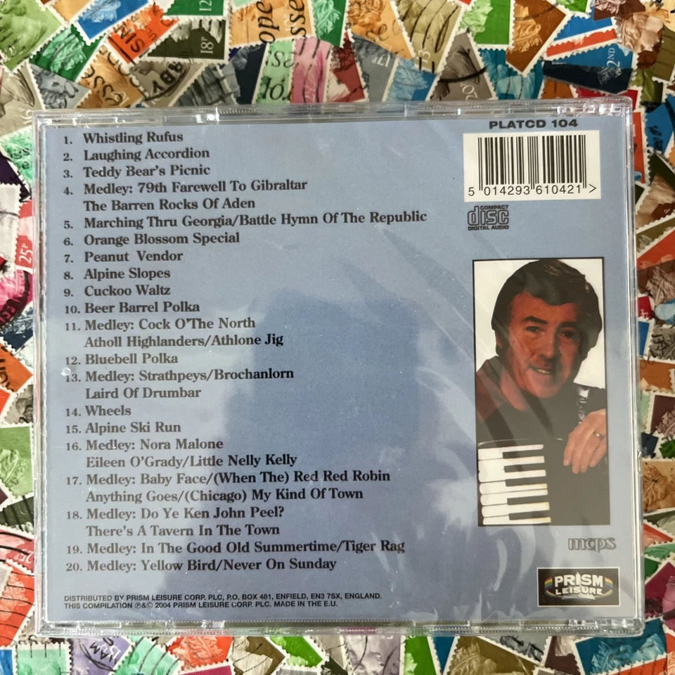 20 Greatest Accordion Hits CD Dermot O'Brien (2003) New Sealed - Image 2 of 2