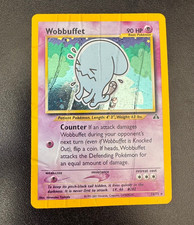 Wobbuffet 16/75 Neo Discovery Holo DMG on eBay