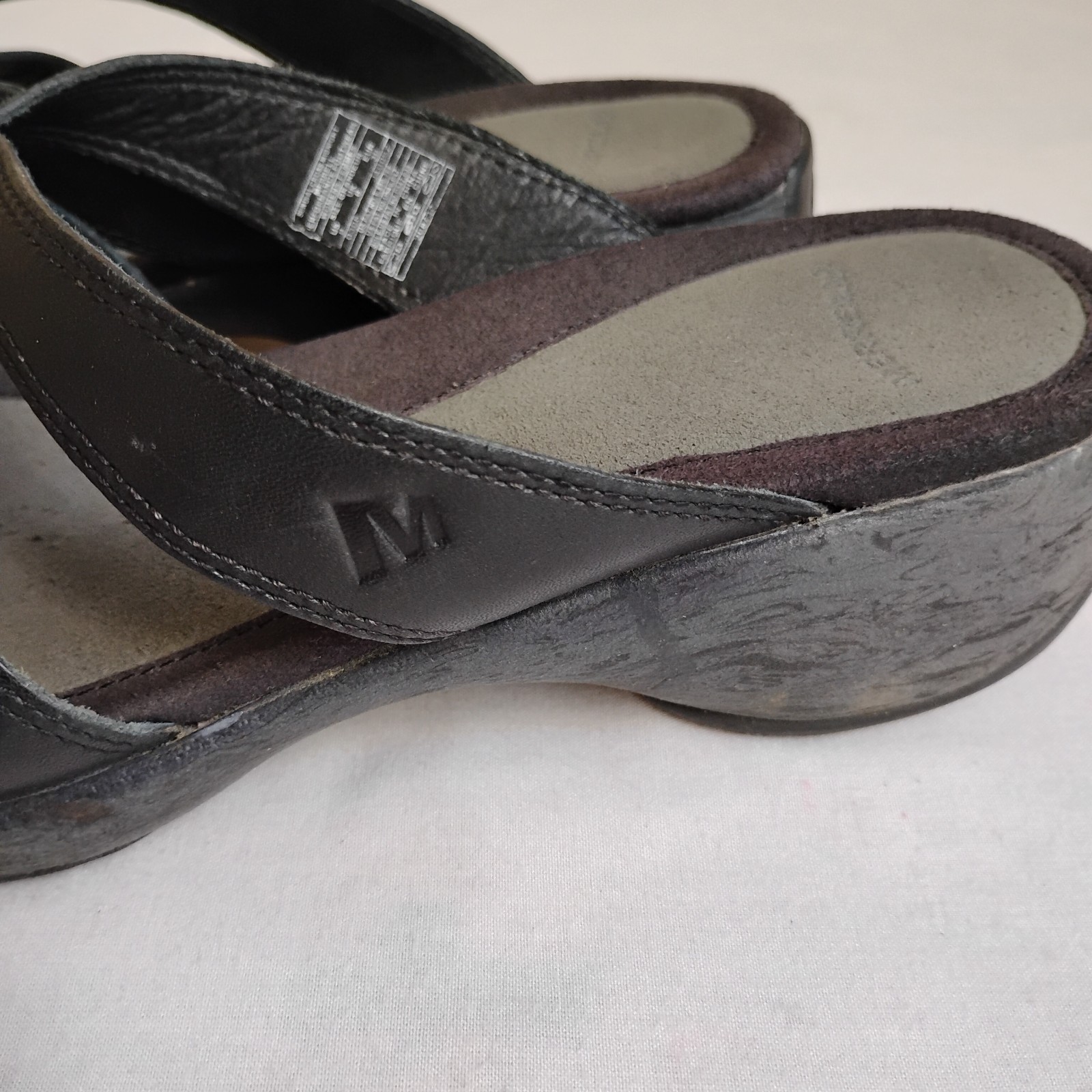 Merrell Sandali 8 Donna Meridiana Pelle Imbottita ad Aria Comodi Escursioni Outdoor