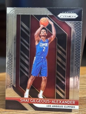 2018-19 Panini Prizm - Shai Gilgeous-Alexander #184 Silver Prizm (RC)
