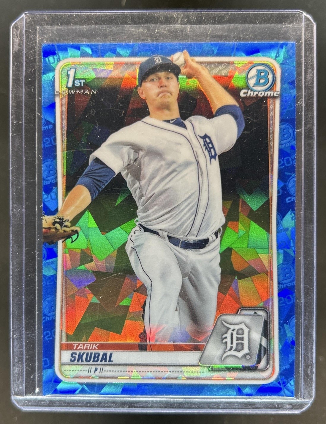 2020 Bowman Sapphire Tarik Skubal Chrome 1st Prospect #BCP-108 Tigers