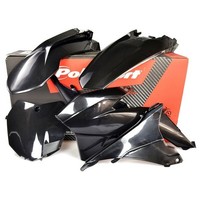 Kit Plastica Polisport KTM Schwarz 90646 FüR Motorrad Ersatzteile ZubehöR Teile