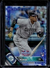 2016 Topps Opening Day Ketel Marte RC Blue Foil Rookie #OD-41 Mariners