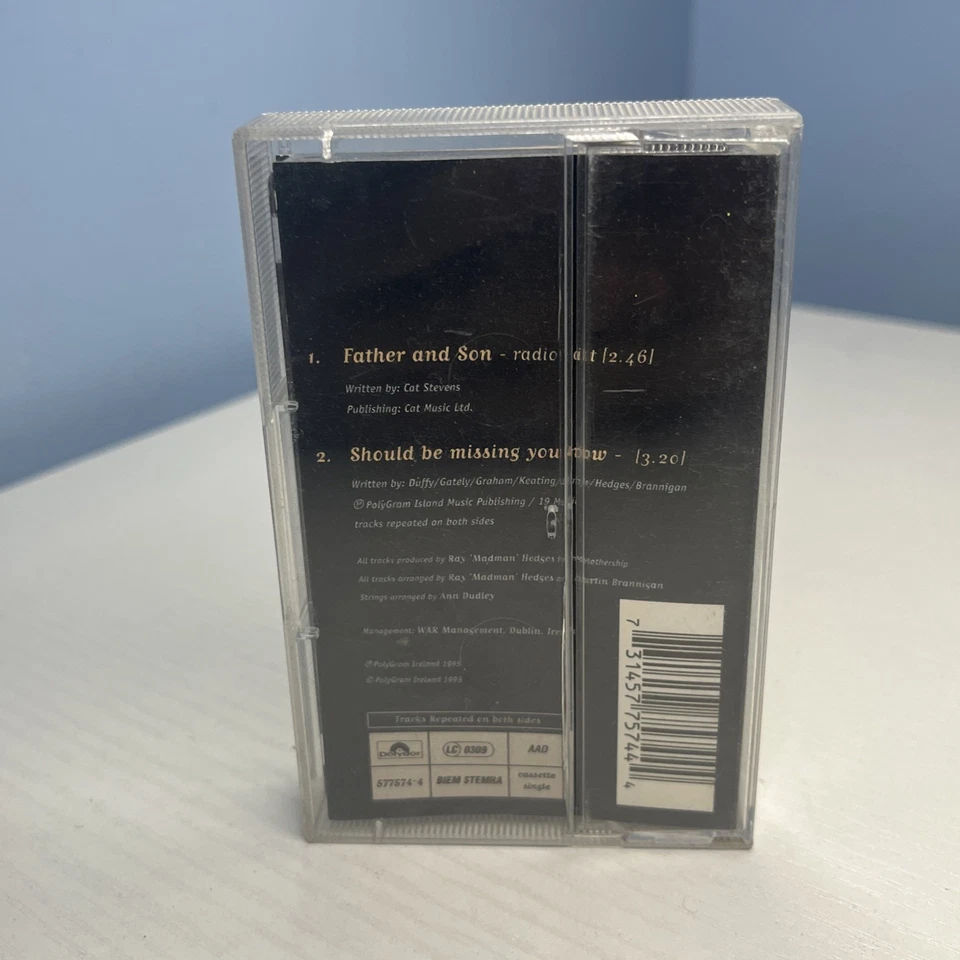 Boyzone Father & Son / Should Be Missing You Now Cassette Tape Single - TESTED - Image 3 of 3