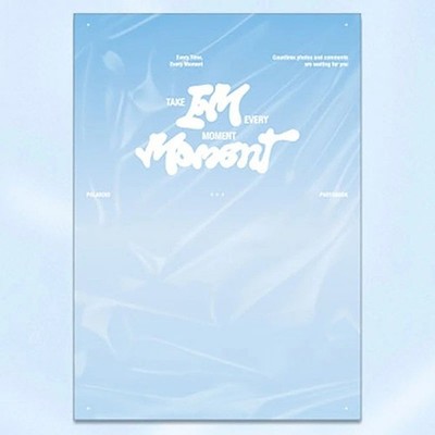 MONSTA X I.M POLAROID PHOTO BOOK [I.M MOMENT] / F.Buch+Cover+3Karte+Sticker+GIFT