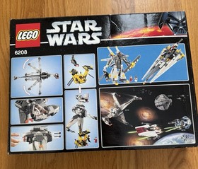 LEGO Star Wars B-wing Fighter 6208 Complete Set 435 Pieces- New Sealed- Box Worn
