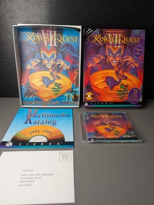 King's Quest VII - The Princeless Bride - PC Big Box - inkl. MOUSEPAD SAMMLER