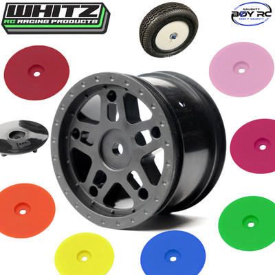 Whitz 1/10 Whiplash Rear 2.2'' 12mm Sprint Car Wheels (2) RC Buggy Dirt Oval