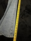 True Religion Women's Light Blue Flared Denim Jeans Logo Mid Rise Size 29  — photo 5