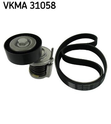 Keilrippenriemensatz SKF Vkma 31058 FÜR Seat Skoda VW Poly V Riemen KIT-image