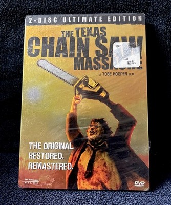 The Texas Chainsaw Massacre DVD 1974 Steelbook 2-Disc Ultimate Edition Fast Ship