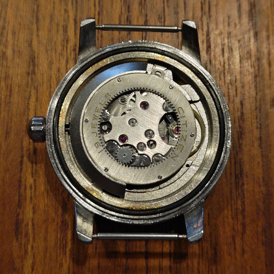 Used Vintage Citizen Black Mirror Dial image 5