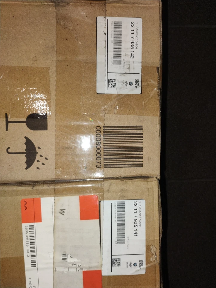 BMW M5 550i 650i 750i 2015 juego de montaje de motor izquierda y derecha OEM fábrica Foto 2 de 4