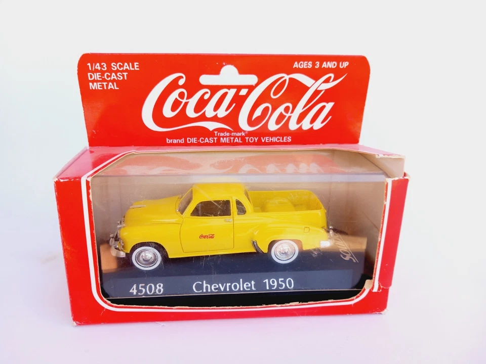 1/43 o scale Solido Verem 1950 Chevrolet pick-up truck Coca-Cola - Image 2 of 4