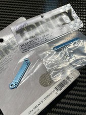 Trinity RC XXX Rear Front Arm Brace Alloy Vintage Blue Losi New