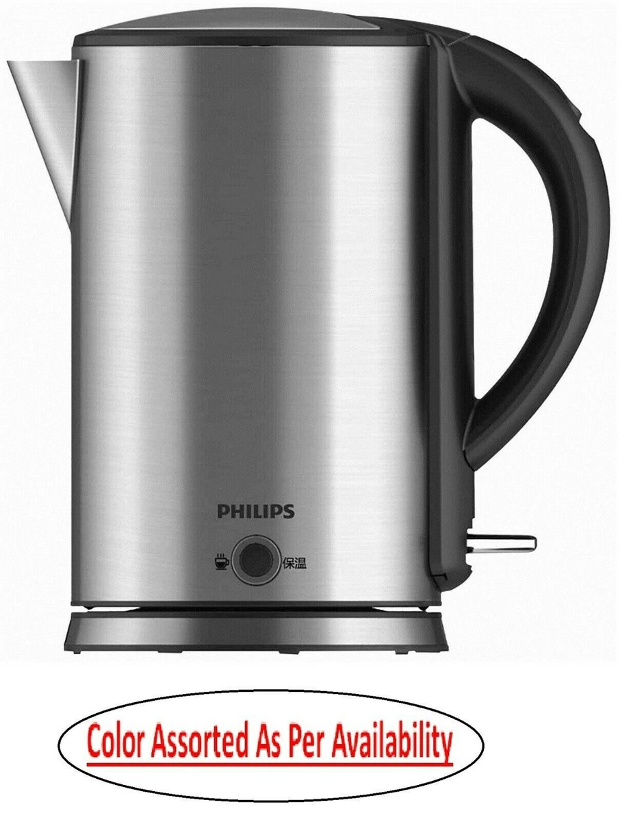 Philips 1.7 Lit Electric Kettle With Stainless Steel Body Assorted 1800 Watts